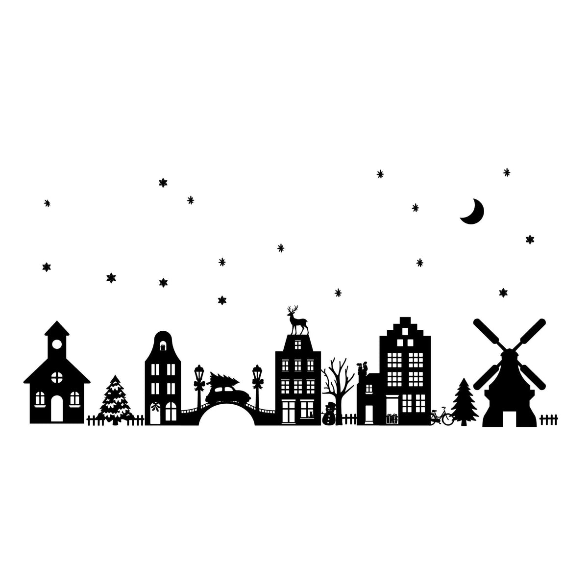 Statische_raamsticker_kerstdorp_zonder_afmetingen